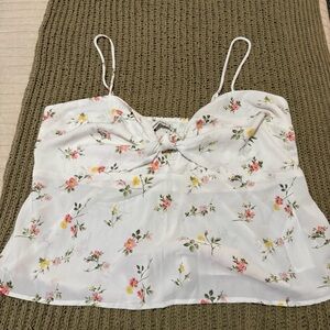Abercrombie & Fitch Floral Print Camisole